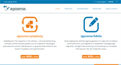 Desktop Screenshot of agosense.com